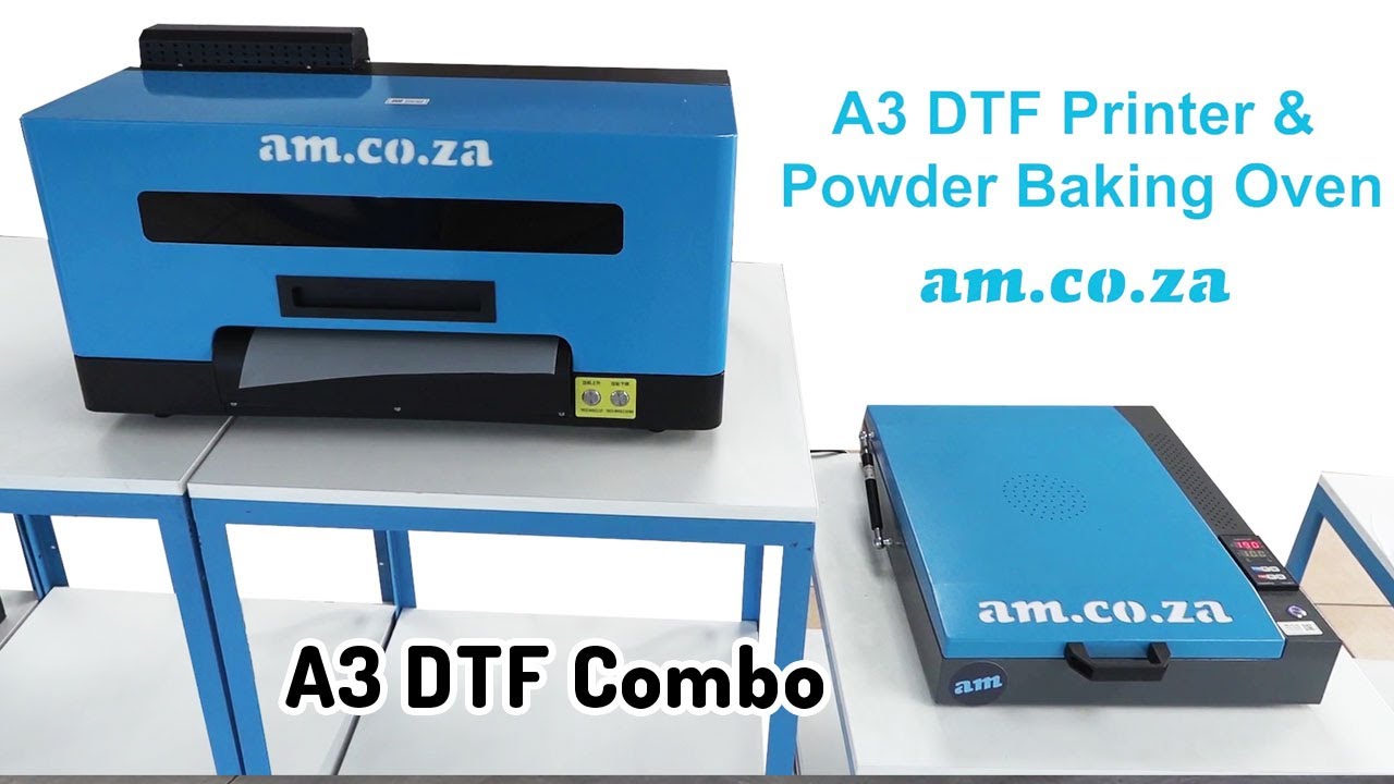 A3 DTF Printer and Baking Oven Combo with XP600 Printhead and InkRIP ...