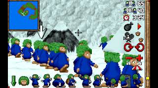 Lemmings 3D: Winterland (PC/DOS) 1995, Psygnosis, Clockwork Games