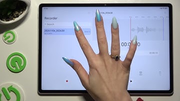How to Record Sounds on HUAWEI MatePad Pro 12.6 – Voice Recorder App