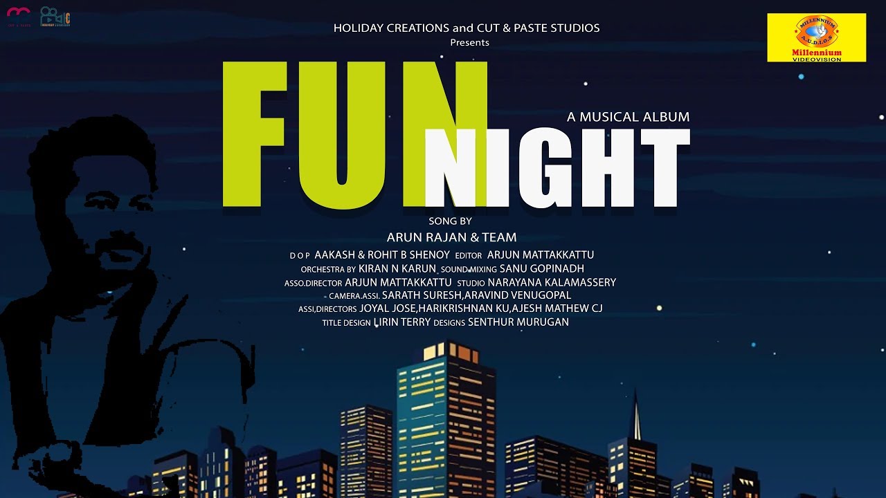 Arun Rajan Fun Night official music album English pop musical