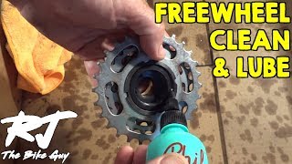 How To Clean, Degrease And Lube A Bike Freewheel
