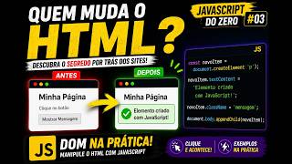 How JavaScript Controls HTML (DOM in Practice)