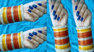 कच क चड क नए सट लगन सख Chuda Chudi Set Design Bridal Chuda Chudi Set Kaise Banaye Video