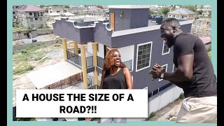 WOW HE'S BUILT A 5 BEDROOM HOUSE ON A TINY PIECE OF LAND! | HOUSE TOUR