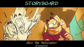 [STORYBOARD] || Alex the helicopter (with Arin and Dan from GameGrumps)