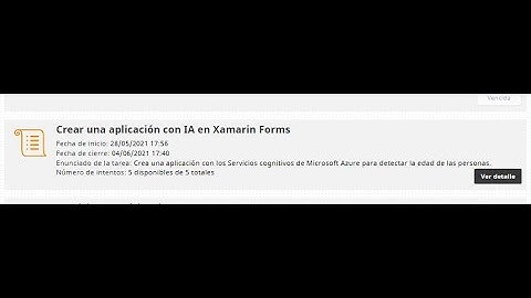 Crear una aplicación con IA en Xamarin Forms