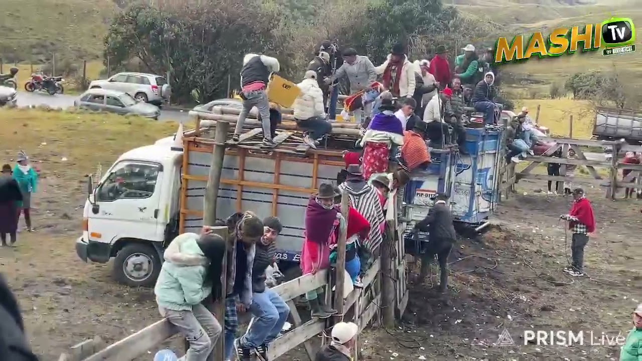 Toros del pueblo 01/01/ 2026 llangahua loma gorda 