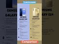 Galaxy s25 Vs Galaxy s25 Full Comparison,#thephones #techvideo #tech #s24vss25 #smartphone