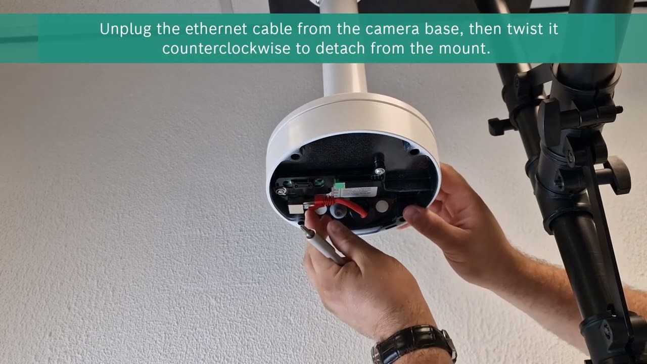 Bosch Security - How to replace the FLEXIDOME 8000i with the FLEXIDOME 8100i