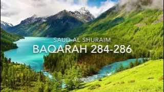 Baqarah 284-286 By Shiekh Saud Al Shuraim