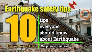 Earthquake safety tips,according to expert
