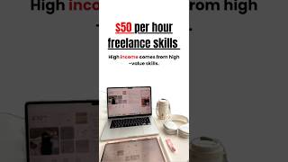 3 Freelance Skills That Pay $50 Per Hour #FreelanceSkills#OnlineIncome#HighIncomeSkills#SideHustle