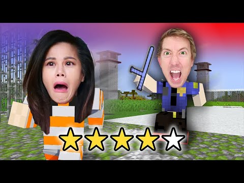 I arrested my wife in Minecraft (Cops and Robbers)