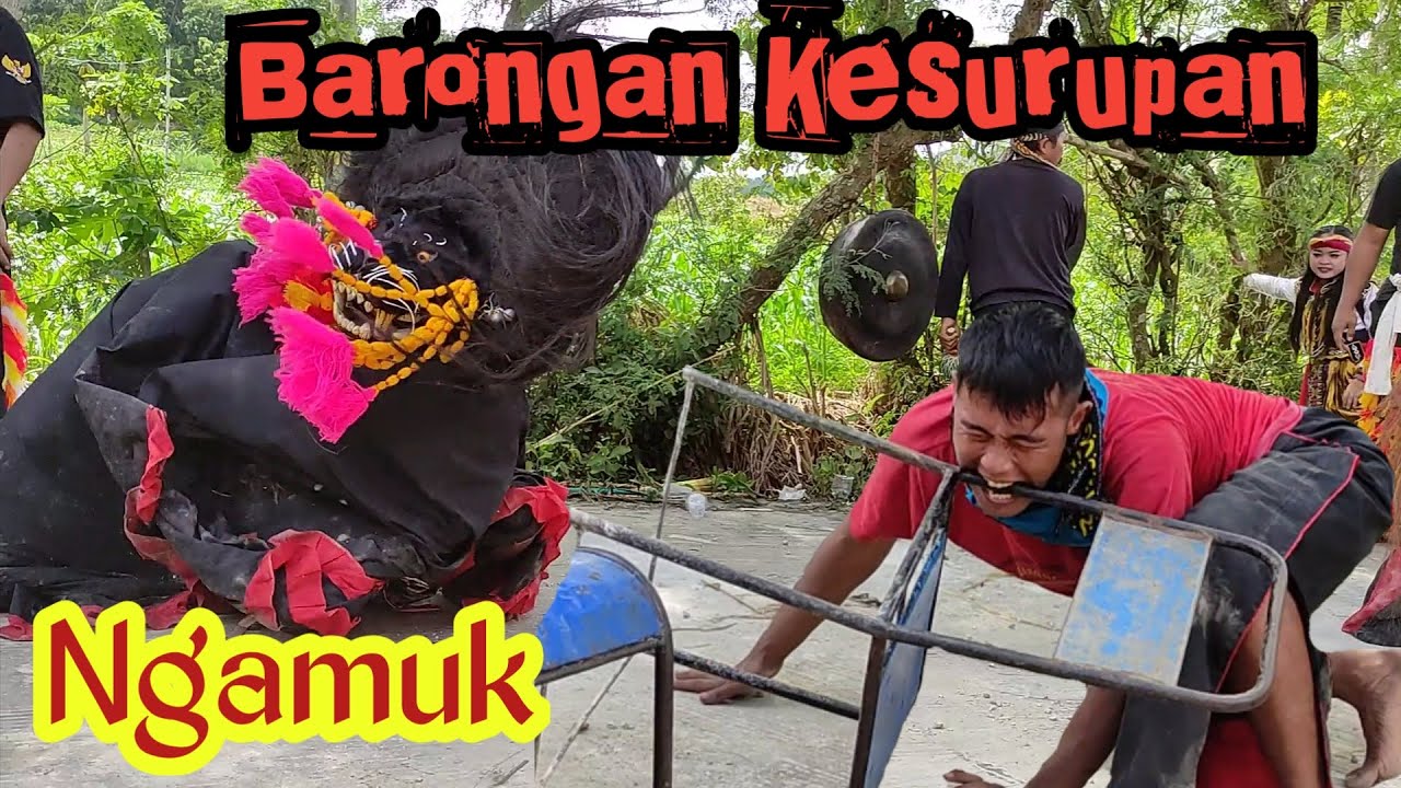 Barongan Kesurupan Ngamuk || Barongan Singo Lodro Mustika Sari