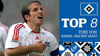 TOP 8 |  Die schönsten Tore von Rafael van der Vaart für den HSV | Part 2