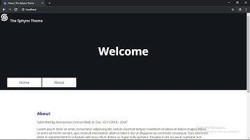 Creating a Drupal theme with Twig from scratch