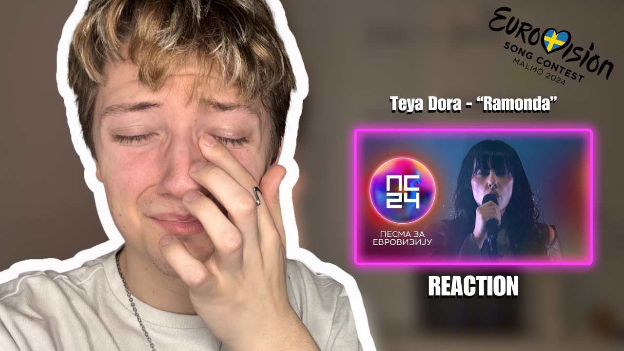 EMOTIONAL REACTION to Teya Dora - "Ramoda" (LIVE at Pesma za Evroviziju ...