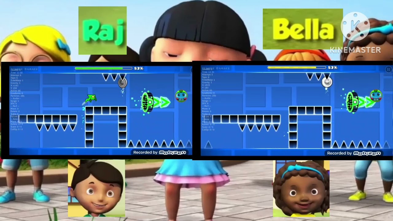 Raj vs Bella in Dash #2 