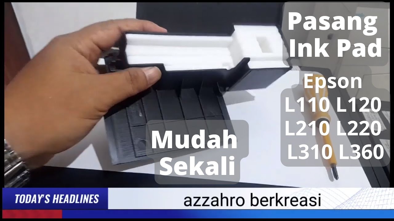 Ganti Busa Pembuangan Tinta Waste Ink Pad Printer Epson L110, L120, L210, L220, L310, L360