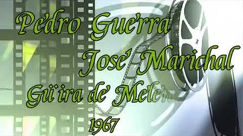 Pedro Guerra y Jos Marichal  Gira de Melena 1967