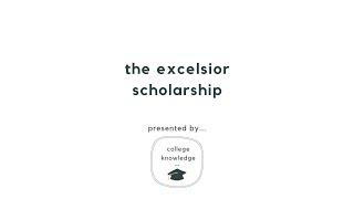 The Excelsior Scholarship