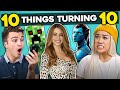 College Kids React To 10 Things Turning 10 In 2019