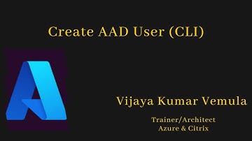 Create AAD Users using Azure Powershell