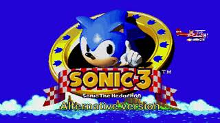 Sonic the Hedgehog 3 - Alternative Title Screen (by Remixis SG)
