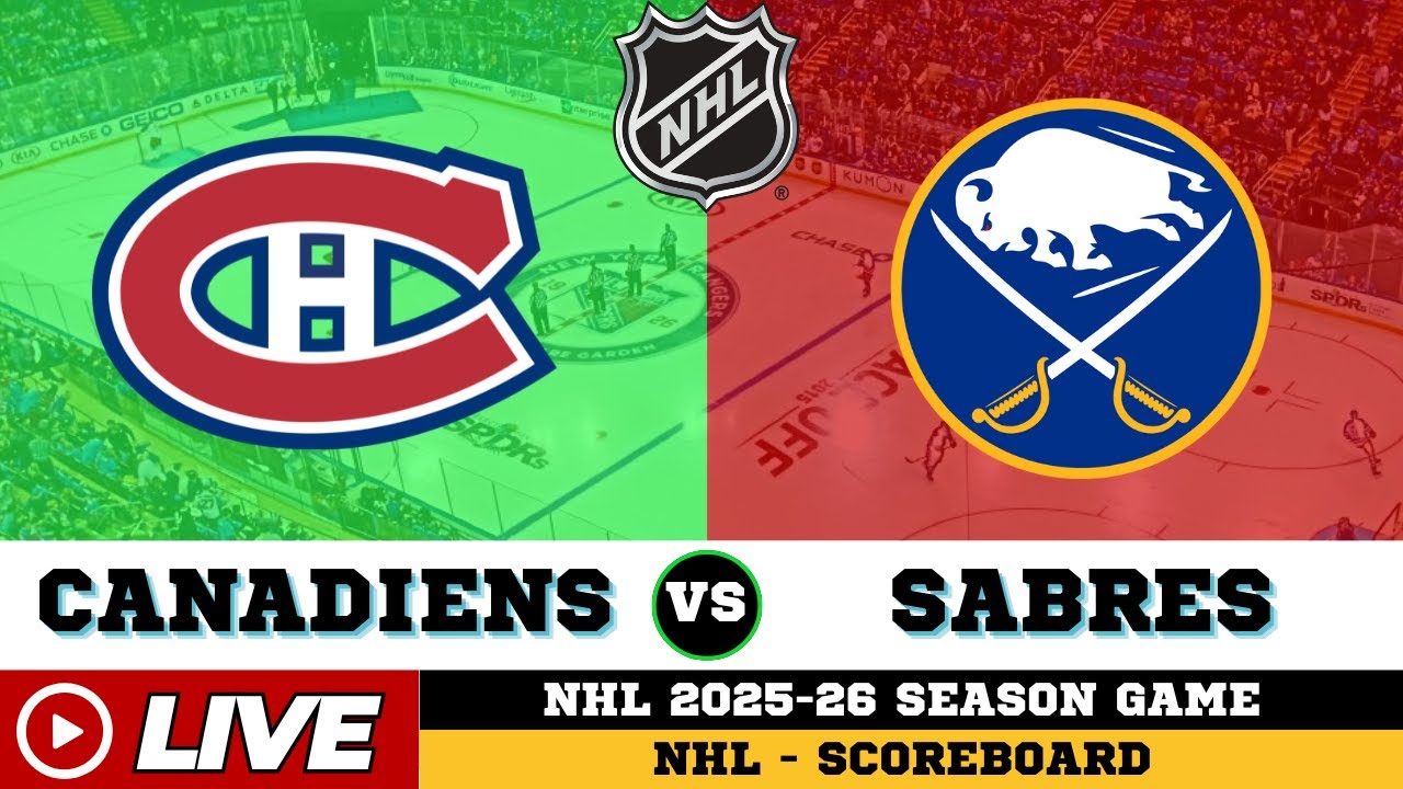 🔴LIVE : Montreal Canadiens Vs Buffalo Sabres | NHL 2026 | NHL Live SCOREBOARD | Feb 1 2026