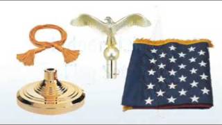 How to Assemble an Indoor US Flag Set