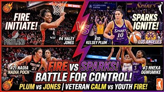 FIRE vs SPARKS! 🔥⚡ BATTLE FOR CONTROL! (WNBA Breakdown) 🏀