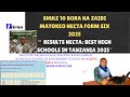 NEW 2025 TOP 10 AND ALL THE BEST A LEVEL HIGH SCHOOLS IN TANZANIA NEW 2025 TOP 10 AND ALL THE BEST A LEVEL HIGH SCHOOLS IN TANZANIA