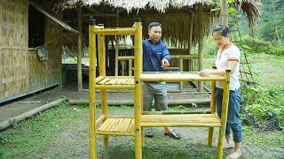 Chúc Quietly Made a Bamboo Gift for Thủy – A Single Mother Touched by His Kindness