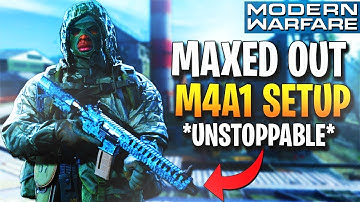 UNDENIABLY THE BEST M4A1 CLASS SETUP IN MODERN WARFARE! (M4A1 Best Class Setup COD MW)