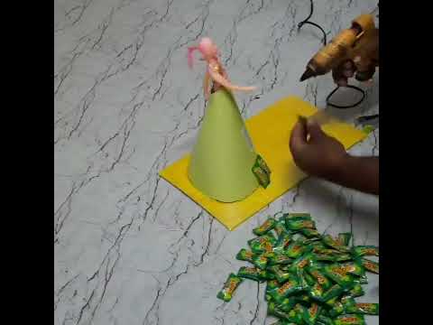 Chocolate doll | Chocolate doll making | Chocolate doll decoration | Chocolate packing ideas