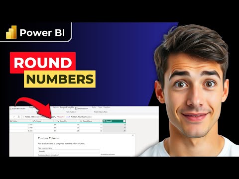 How to Use Round Functions in Power Query [Step by step For beginners]