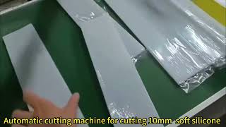 Automatic Cutting Machine for 10mm-30mm Thick Soft Silicone | Precision &amp; No Deformation