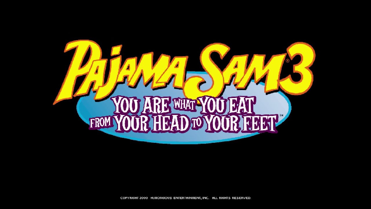 Pajama Sam 3 You Are What You Eat From Your Head To Your Feet Longplay