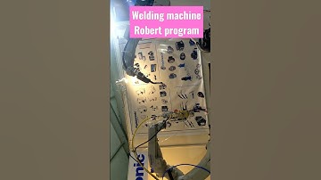 welding Robert programming machine