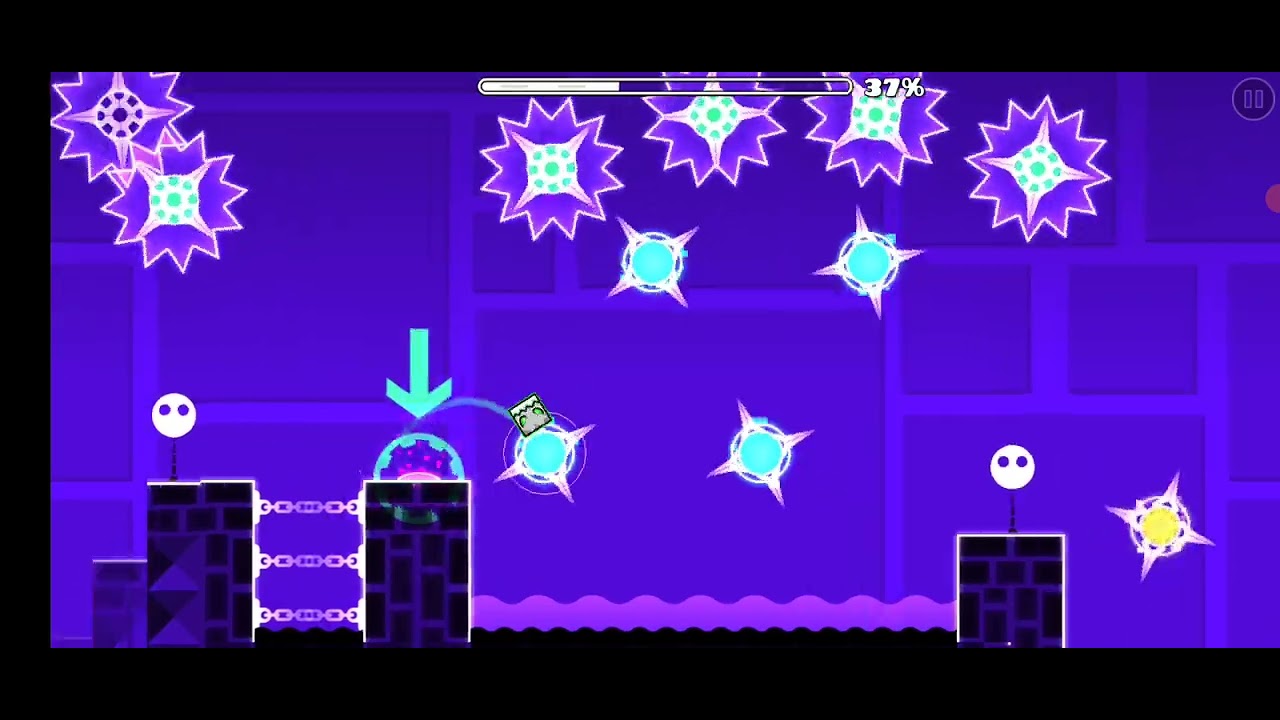 Geometry dash | completing level 14 (Clubstep) - YouTube