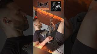 Hate  The Vanguard cover riff metal guitar cover guitarcover deathmetal metalhead shorts