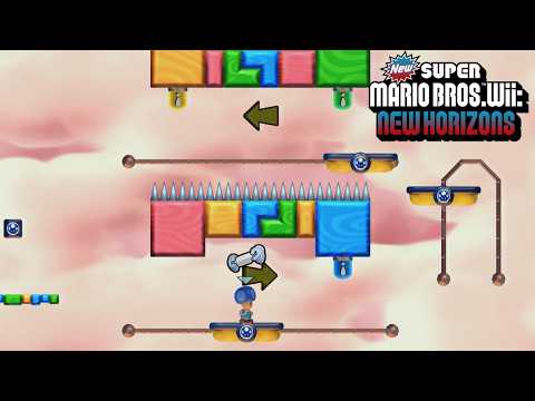 New SMBW New Horizons #6 Walkthrough 100%