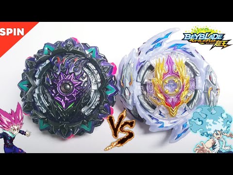 Variant Lucifer VS Rage Longinus Beyblade Burst Sparking ...