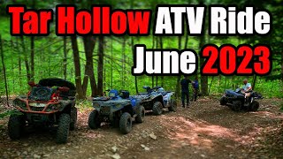 Amazing ATV Trail Ride / June 2023 Tar Hollow / Polaris Sportsman 570 / Can Am Outlander X MR 650