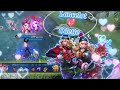 Lancelot Love Odette Sweet Gameplay | Love story of Lancelot x Odette Best Gameplay Mlbb