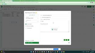 First steps with Mail Merge for Gmail