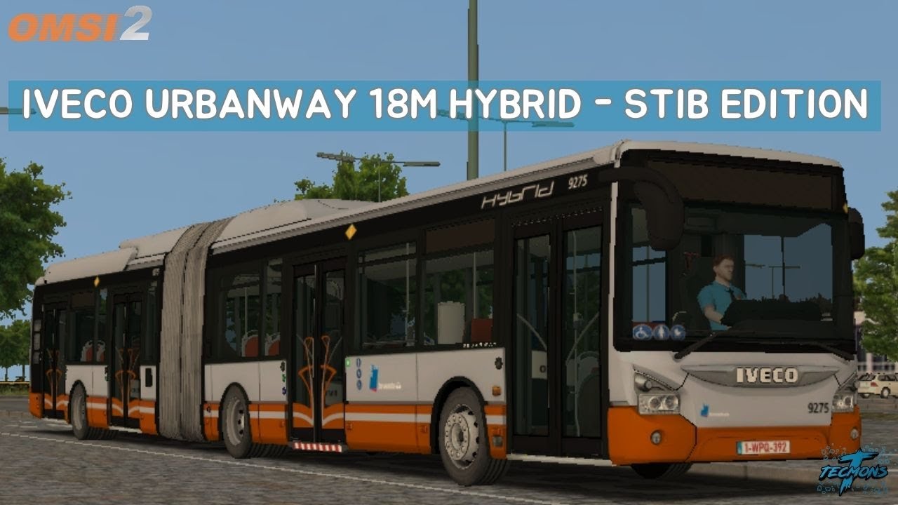 Iveco Urbanway 18m Hybride STIB EDITION | OMSI 2