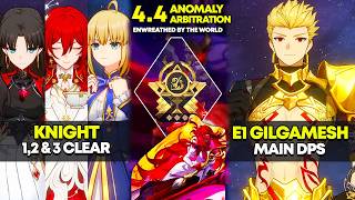 Knight 1-3 & E1 Gilgamesh Main DPS | Anomaly Arbitration | HSR 4.4