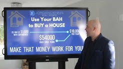 Use your BAH to BUY a HOUSE - Jordan Dennis, Century 21 Blue Marlin 