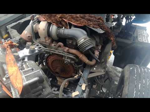 Снятие КПП Mercedes Actros 1840 MP1